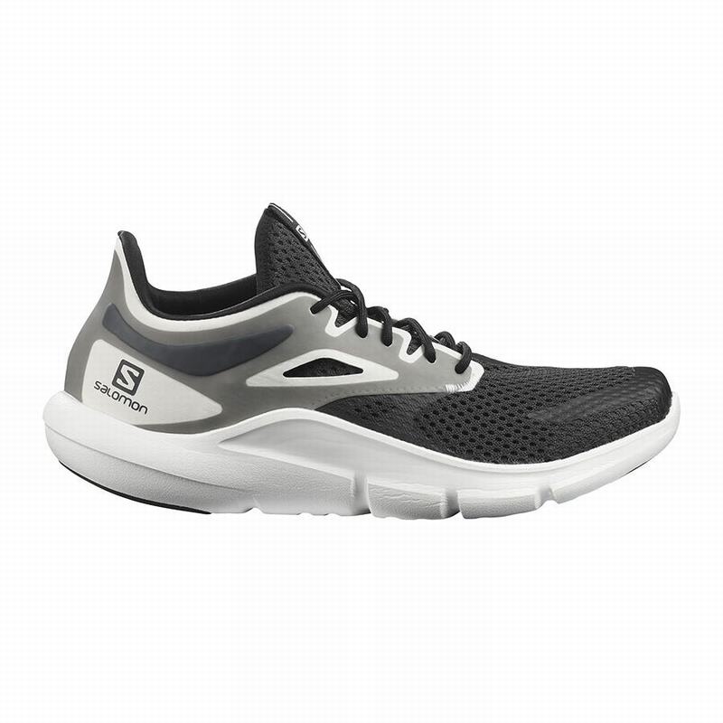 Salomon Israel PREDICT MOD - Mens Road Running Shoes - Black/White (RIUK-47853)